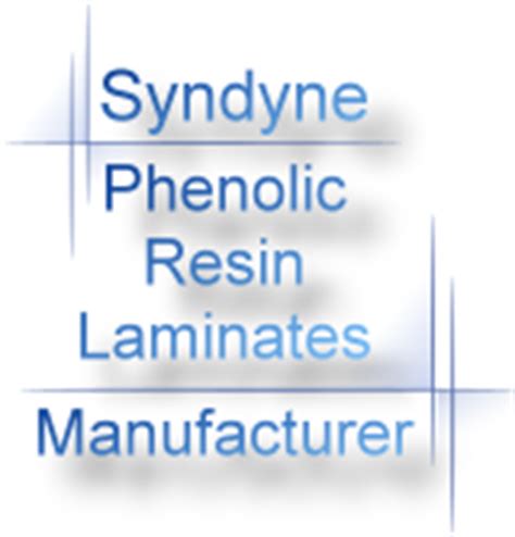 Syndyne Industrial Co., Ltd. manufactures phenolic laminates - Back-up ...