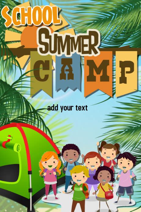 School Summer Camp Flyer Template | PosterMyWall