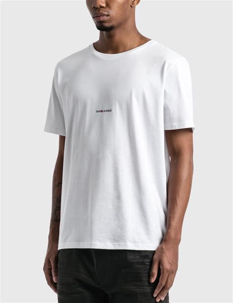 Saint Laurent - Saint Laurent Logo T-Shirt | HBX - Globally Curated ...