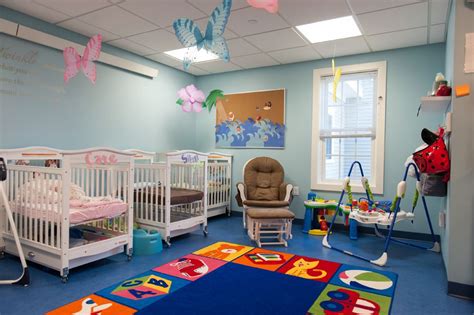 Infant room daycare, Baby room nursery school, Infant room ideas