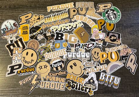 Purdue Sticker Pack choose Your Own - Etsy