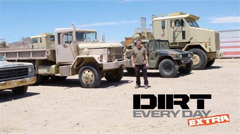 How to Buy a Government Surplus Army Truck or Humvee - Dirt Every Day Extra - YouTube