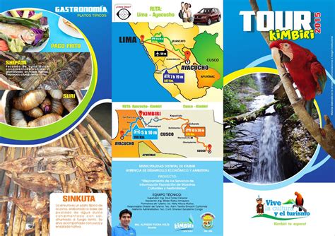 Triptico Proyecto Turismo - MDK by MATTE Design - Issuu