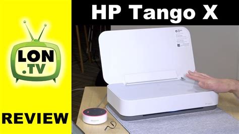 HP Tango X Review - Compact inkjet printer with IOT Features - YouTube