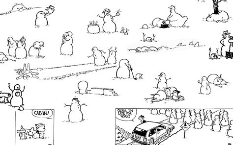 Calvin and Hobbes Snowman Wallpaper (62+ images)