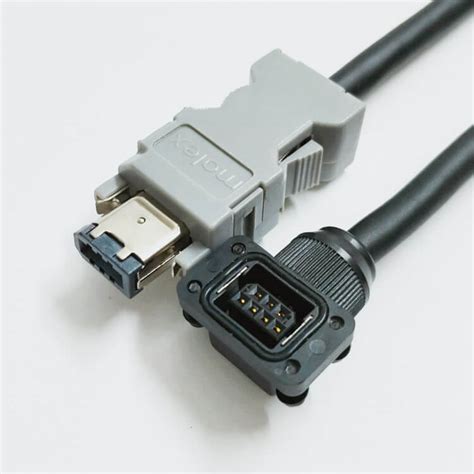 Omron G5 series servo motor encoder cable R88A-CR1A005C - United Automation