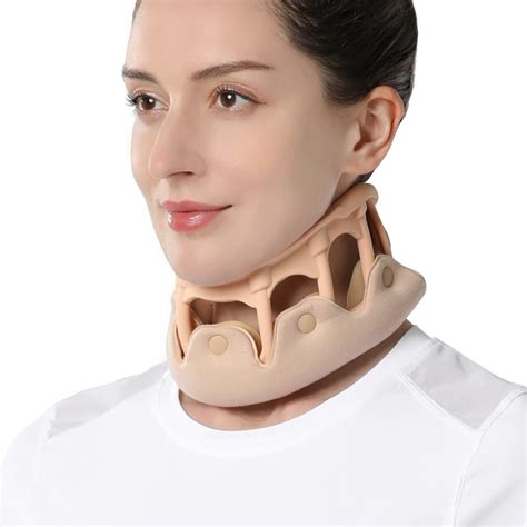 VELPEAU Neck Brace - Silicone Cervical Collar for Neck Pain Relief ...