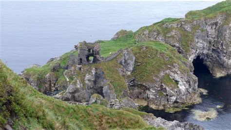 Kinbane Castle - Ballycastle - County Antrim - Northern Ireland ...