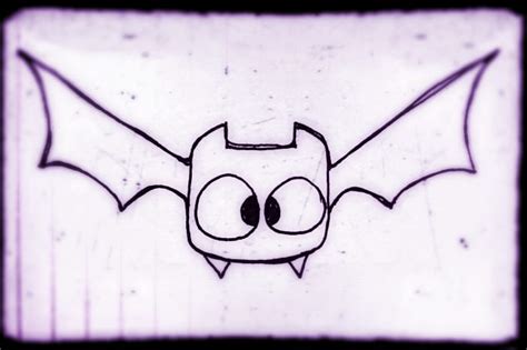 How to Draw a Cute Cartoon Bat: Easy Step-by-Step Tutorial - FeltMagnet