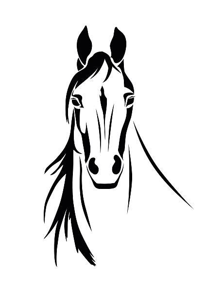 Horse Head Logo Svg Files Clipart Clip Art Silhouette Vector Etsy Israel | Porn Sex Picture