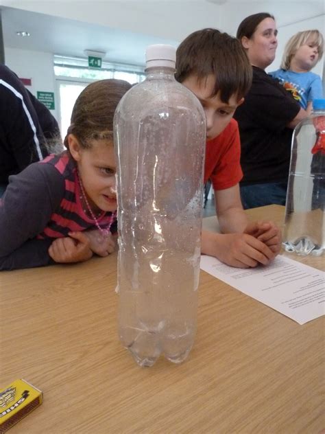 An Ordinary Life : Science: A cloud in a bottle experiment