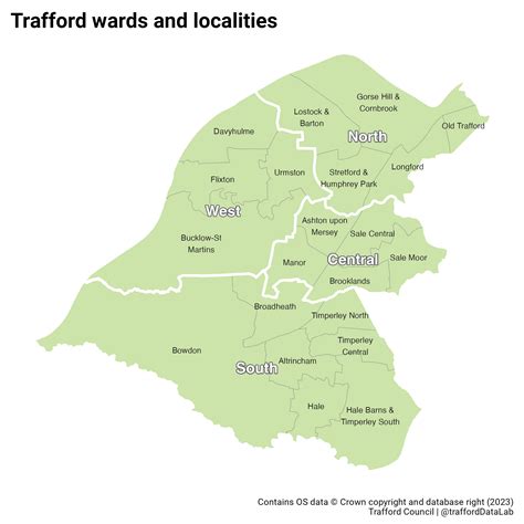 Trafford Data Lab: Trafford's Wards and Localities