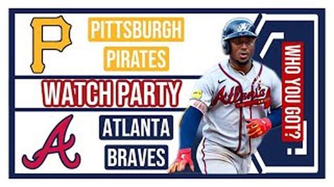 Pittsburgh Pirates vs Atlanta Braves GAME 1 Live - One News Page VIDEO