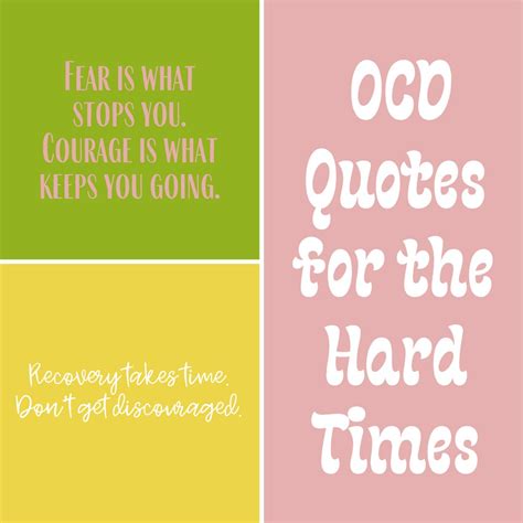 47+ OCD Quotes for the Hard Times - Darling Quote