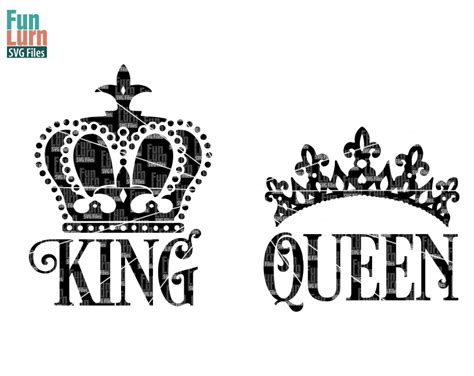 King Queen SVG - FunLurn