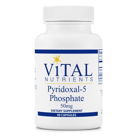 Pyridoxal-5 Phosphate | 90 Capsules | Pyridoxal-5 Phosphate Vitamin