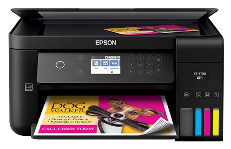 Epson Expression ET-3700 EcoTank Wireless Color All-in-One Supertank Printer wit | eBay