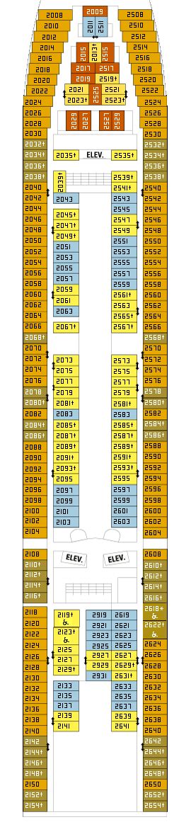 Enchantment Of The Seas Deck Plans - Royal Caribbean International ...