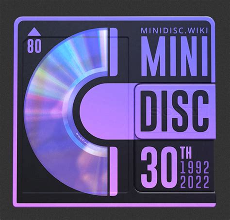 MiniDisc Wiki 30th Anniversary Blank MiniDisc | Needlejuice Records