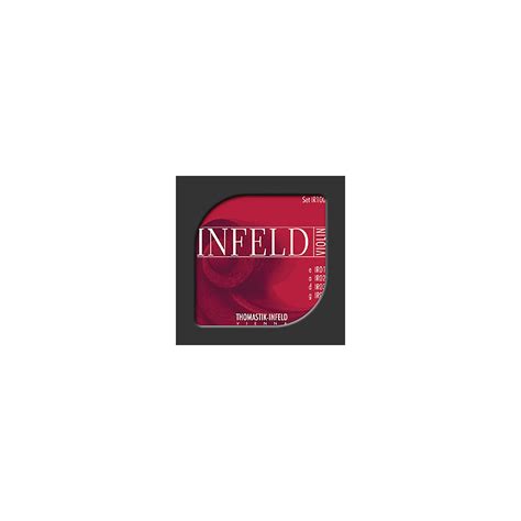 Thomastik Infeld Red Series 4/4 Size Violin Strings 4/4 Size Silver G ...