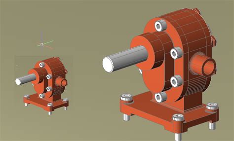 3d Electrical Motor Drawing