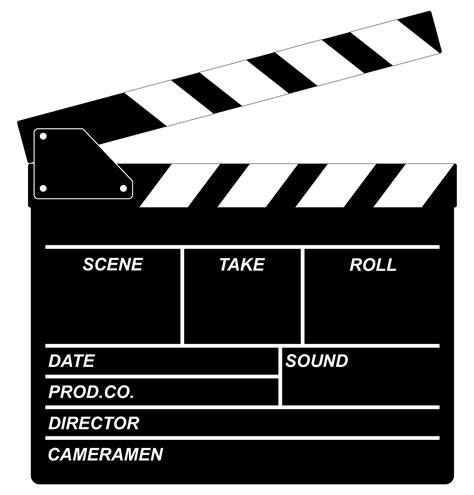 Film Clapper Board Template | edu.svet.gob.gt