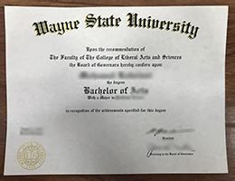 Wayne State University diploma - Fake Diploma|Buy Fake Diploma|Buy Degree/Certificate|Custom ...