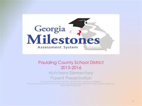 PPT - Paulding County School District 2015-2016 Hutchens Elementary Parent Presentation ...