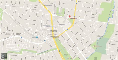 Dandenong Hospital Map