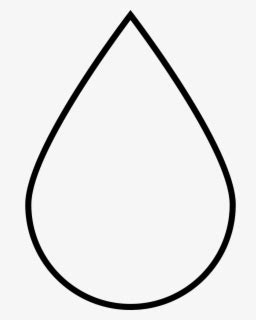 Tears Clipart Blue - Simple Water Drop Drawing , Free Transparent Clipart - ClipartKey