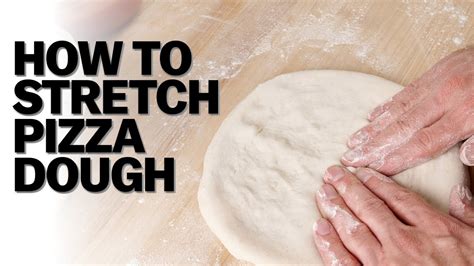 How to stretch pizza dough - YouTube