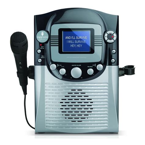 Singing Machine STVG359 CD+G Karaoke System with 3.5" CRT Color Monitor and Microphone - Walmart.com