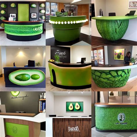 Reception Desk styled on an avocado | Stable Diffusion | OpenArt