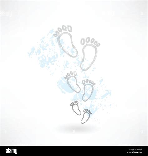 Cartoon human footprints hi-res stock photography and images - Alamy