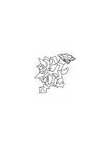 Turtonator Pokemon coloring Pages sketch template
