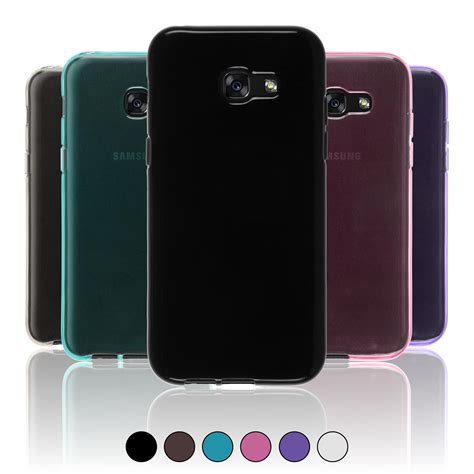 Cover Case For SAMSUNG GALAXY A5 (2017) TPU Bumper Rubberized Hardcase Bookstyle | eBay