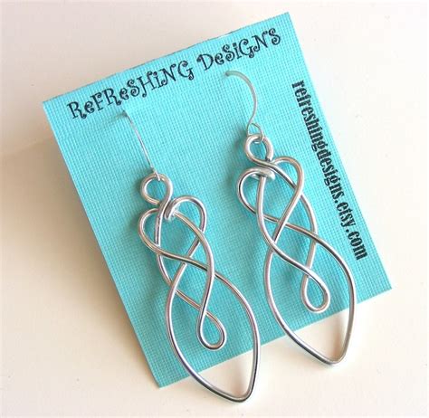 Celtic Friendship Knot Earrings customize your own color