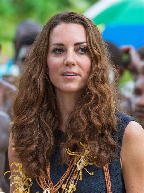 Kate Middleton's rarely-seen natural curls look unrecognisable in ...