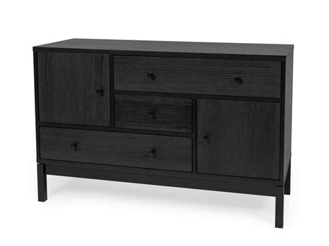 ABBEY WOOD | Sideboard with drawers Wood veneer sideboard with drawers ...