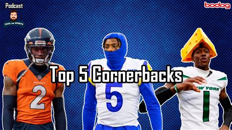 NFL: Top 5 Cornerbacks atualmente - YouTube