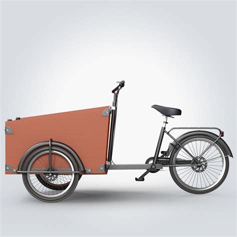 babboe cargo bike 3d max