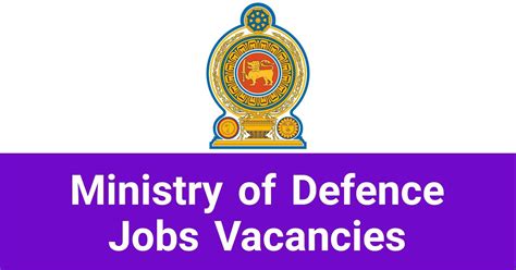 Research Analyst Vacancies 2023 in Ministry of Defence Sri Lanka