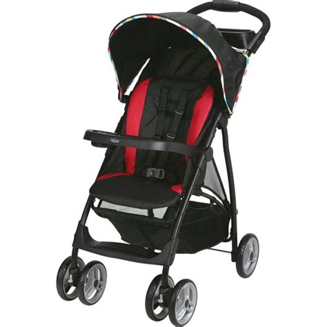 Graco LiteRider LX Lightweight Stroller, Red - Walmart.com - Walmart.com