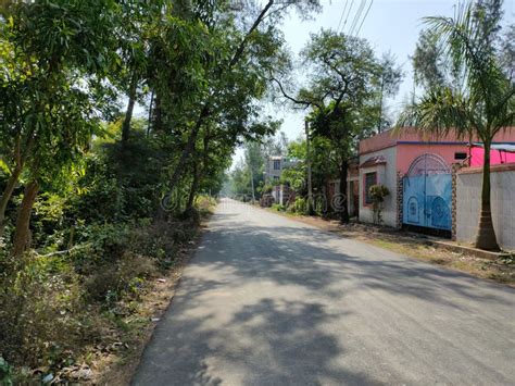 Village Road Side of India West Bengal, Burul Stock Photo - Image of water, outdoor: 217203634