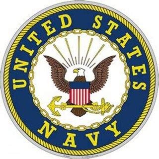 Shop US Navy Logo Aluminum Sign - On Sale - Free Shipping On Orders ...