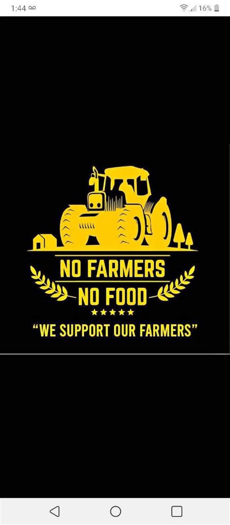 Farmer Protest No Farmers No Food Decal Sticker - Etsy Canada