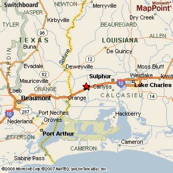 Where is Vinton, Louisiana? see area map & more