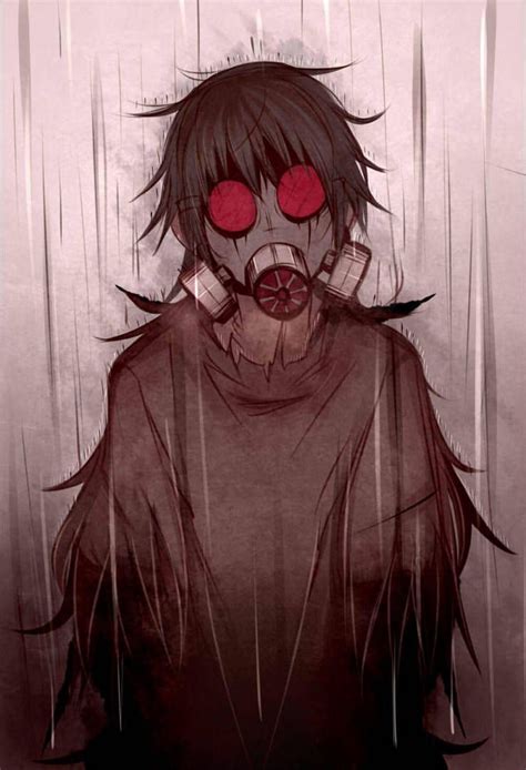 #mask #creepy #animeboy | Dark anime, Scary art, Dark fantasy art