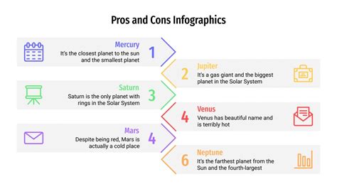 Pros And Cons Infographic Template