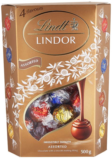 Buy Lindt Lindor Milk Chocolate Assorted With Melting Filling - 500G Online at desertcartINDIA